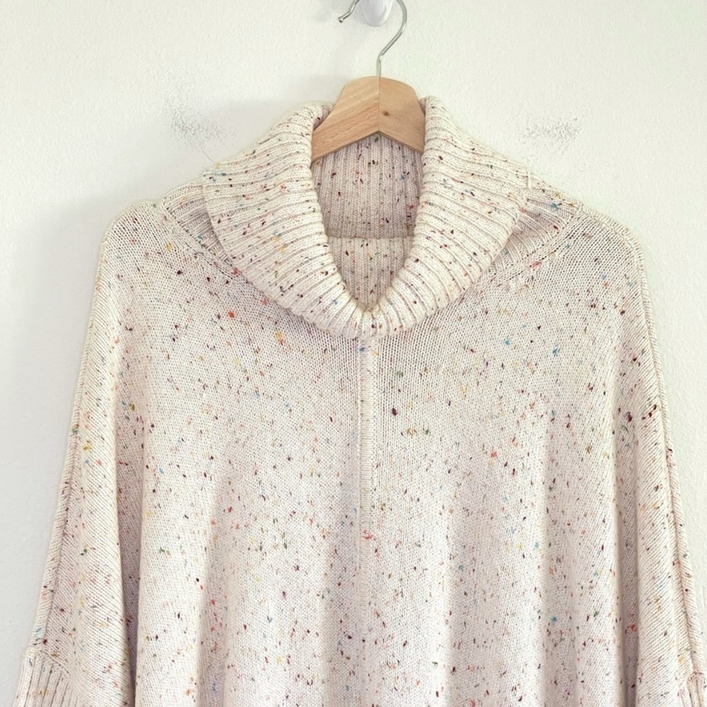 NWT BEAUTIFUL LOFT CREAM FLECKED SWEATER ABSOLUTELY BEAUTIFUL